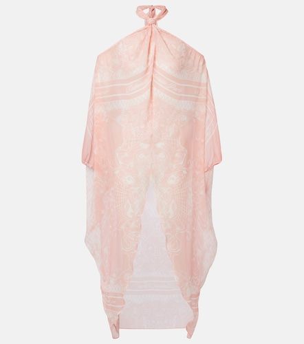 Balmain Printed silk beach dress - Balmain - Modalova