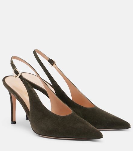 Robbie suede slingback pumps - Gianvito Rossi - Modalova