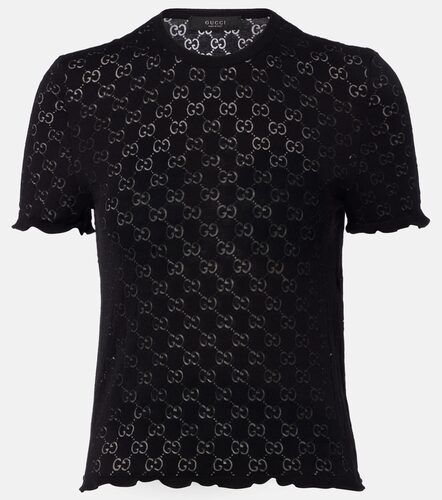 Gucci Pullover GG aus Devoré - Gucci - Modalova