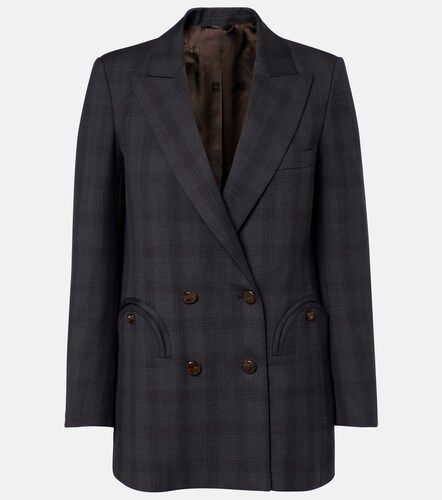 Everyday checked virgin wool blazer - Blaze Milano - Modalova