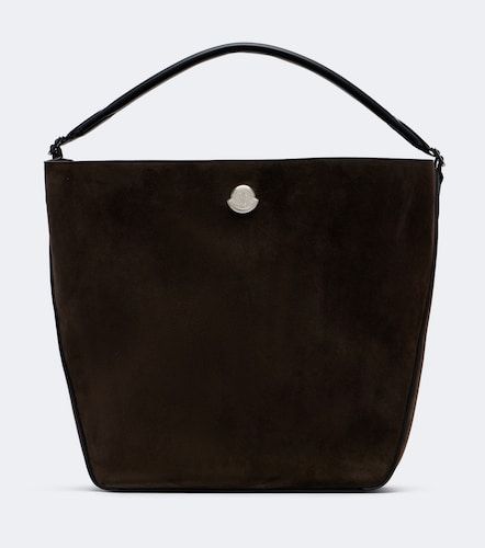 Borsa a spalla Carlo in suede - Moncler - Modalova