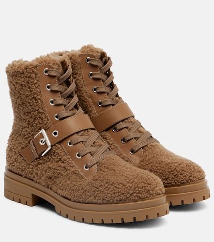 Chamonix shearling lace-up boots - Gianvito Rossi - Modalova
