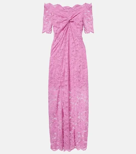 Off-Shoulder-Midikleid aus Spitze - Rabanne - Modalova