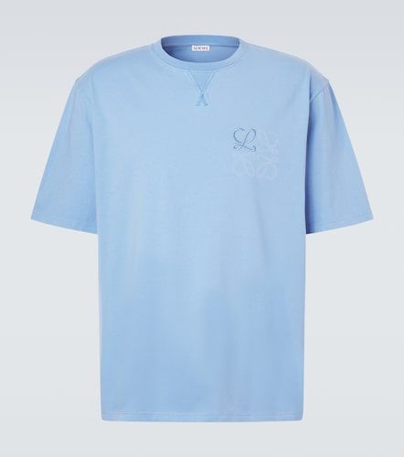 Camiseta de jersey de algodón con anagrama - Loewe - Modalova