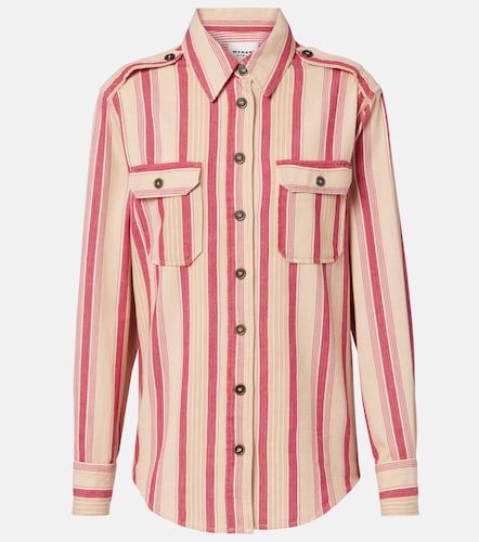 Camisa Gelva de algodón a rayas - Marant Etoile - Modalova
