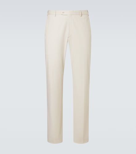 Brioni Cotton-blend straight pants - Brioni - Modalova