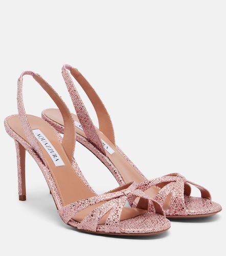 Sandali slingback Tati in canvas - Aquazzura - Modalova