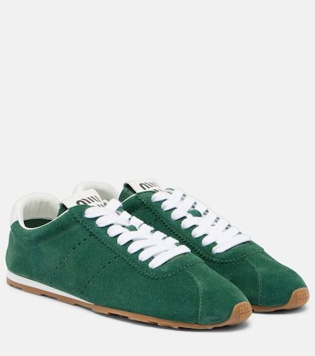 Miu Miu Plume suede sneakers - Miu Miu - Modalova
