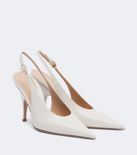 Sofia leather slingback pumps - Gianvito Rossi - Modalova