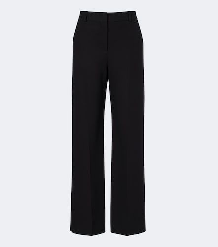 Pantaloni a gamba larga in seta e cotone - Fendi - Modalova