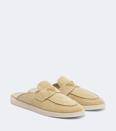 Prada Mules in suede - Prada - Modalova