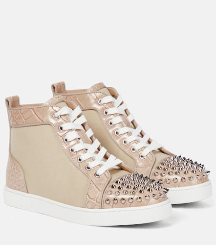 Lou Spikes canvas sneakers - Christian Louboutin - Modalova