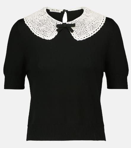 Miu Miu Top aus Wolle - Miu Miu - Modalova