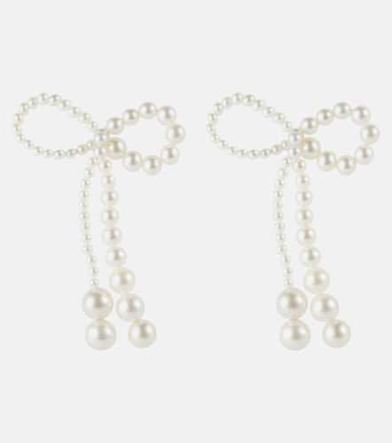 Grande Rosette de Perles 14kt gold earrings with pearls - Sophie Bille Brahe - Modalova