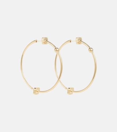 EÃ©ra Unique Ninety 18kt hoop earrings - Eera - Modalova