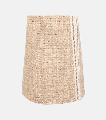 Sequined tweed miniskirt - Giambattista Valli - Modalova