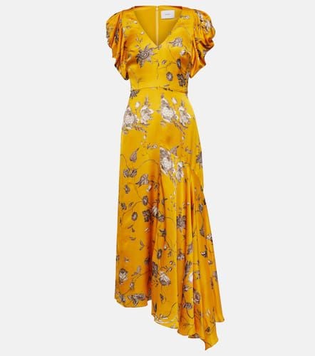 Erdem Floral satin midi dress - Erdem - Modalova