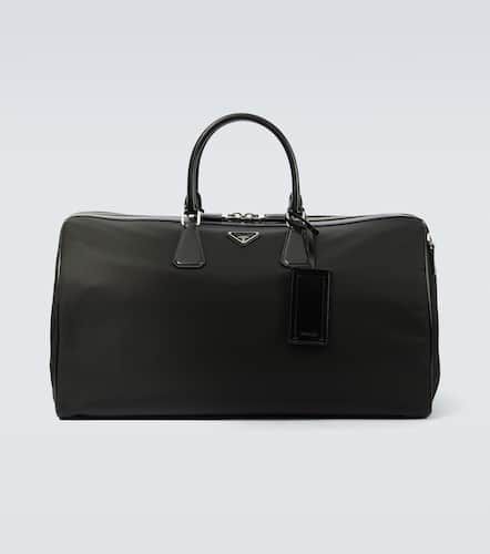 Prada Leather-trimmed duffel bag - Prada - Modalova