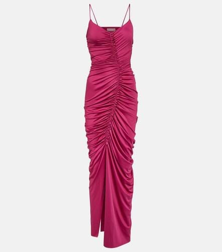 Ruched jersey maxi dress - Victoria Beckham - Modalova