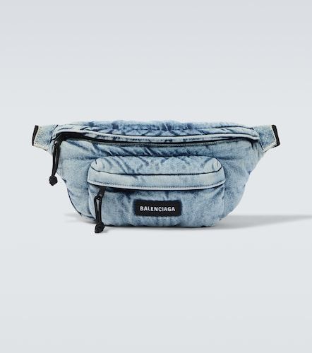 Marsupio Explorer in denim - Balenciaga - Modalova