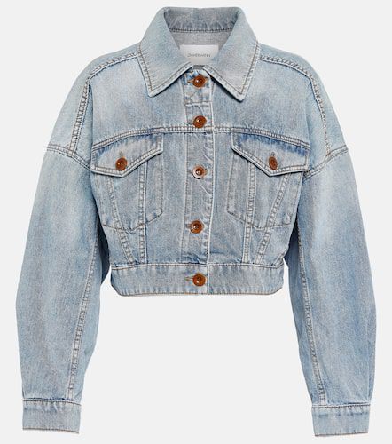 Chaqueta Raie cropped de denim - Zimmermann - Modalova