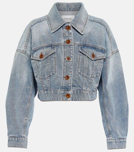 Raie cropped denim jacket - Zimmermann - Modalova