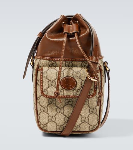 Bolso saco Mini con GG Supreme - Gucci - Modalova