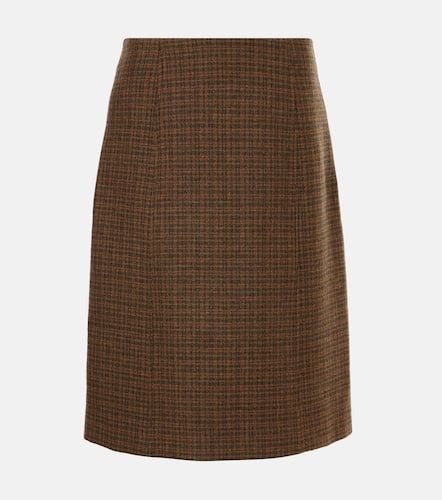 Halle wool and cashmere midi skirt - Loro Piana - Modalova