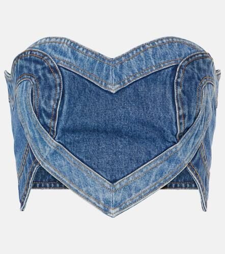 Area Strapless denim top - Area - Modalova