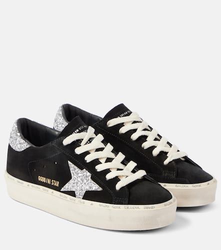 Hi Star glitter suede sneakers - Golden Goose - Modalova