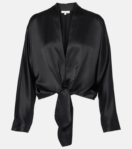 The Sei Tie-front silk blouse - The Sei - Modalova