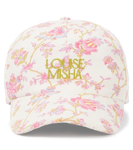 Gorra Julietta de lona de algodón floral - Louise Misha - Modalova