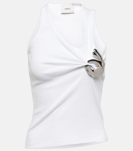 Top Emoji de algodón adornado - Coperni - Modalova
