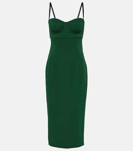 Vestido bustier midi de charmeuse de mezcla de seda - Dolce&Gabbana - Modalova