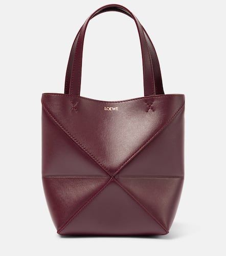 Puzzle Fold Mini leather tote bag - Loewe - Modalova