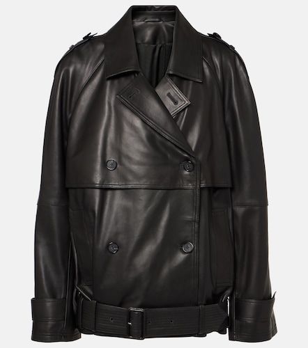 Toteme Chaqueta de piel oversized - Toteme - Modalova