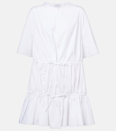 Alaïa Abito corto in cotone - Alaia - Modalova