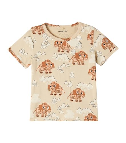 Camiseta Mammoth en mezcla de algodón - Mini Rodini - Modalova