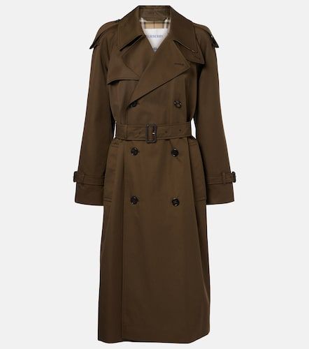 Trench in gabardina di cotone - Burberry - Modalova