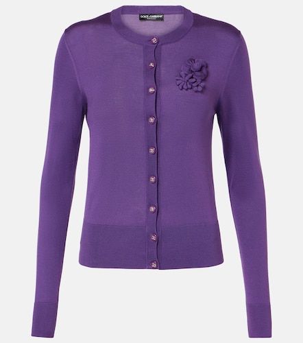 Dolce&Gabbana Cardigan in seta - Dolce&Gabbana - Modalova