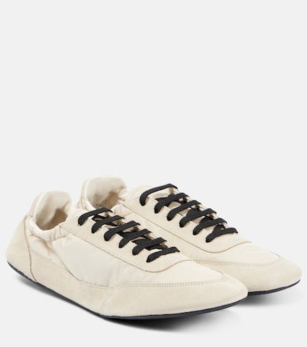 Collapse Re-Nylon suede-trimmed sneakers - Prada - Modalova