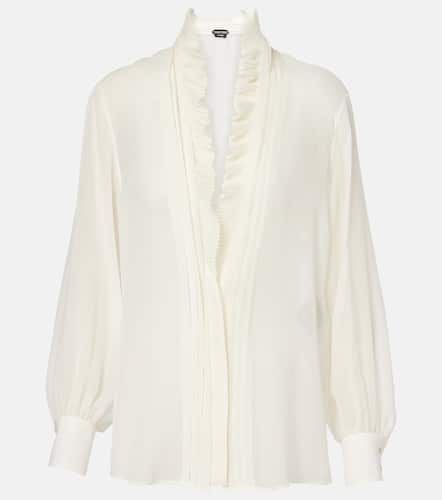 Tom Ford Ruffled silk blouse - Tom Ford - Modalova