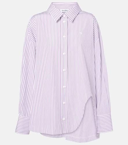 Diana asymmetric striped cotton shirt - The Attico - Modalova