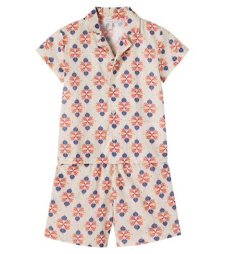 Set Coast de camisa y shorts de algodón estampado - Bebe Organic - Modalova