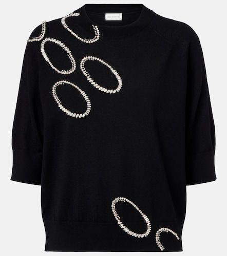 Verzierter Pullover aus Wolle - Dries Van Noten - Modalova
