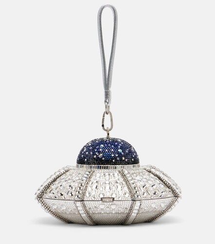 Clutch UFO con cristalli - Judith Leiber Couture - Modalova