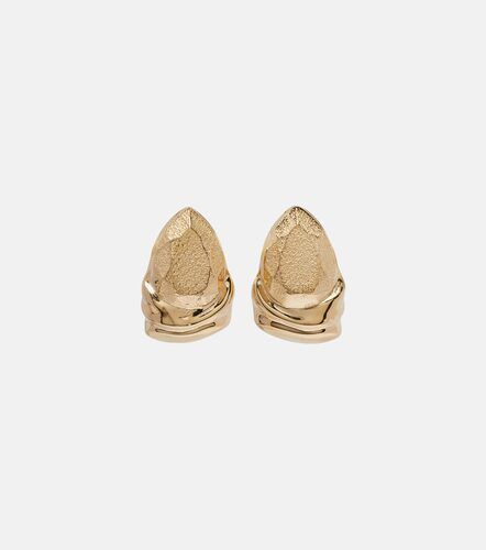 Pendientes chapados en oro - Oscar de la Renta - Modalova