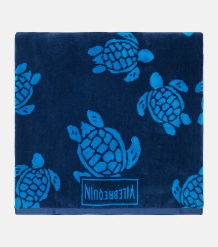 Toalla de playa de jacquard de rizo de algodón - Vilebrequin - Modalova