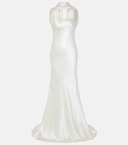 Sposa – Abito bustier River in seta e lana - Danielle Frankel - Modalova