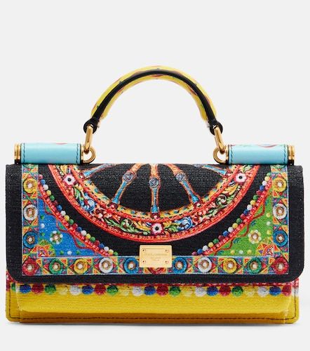Sicily Mini printed top-handle bag - Dolce&Gabbana - Modalova
